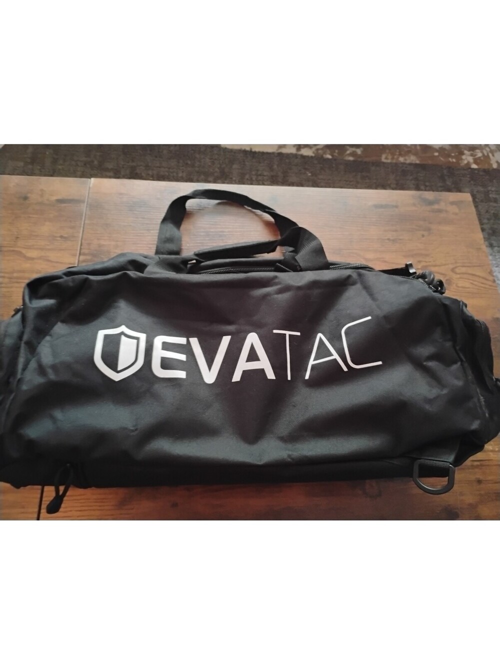 Devatac Tactical Gym Duffle Bag Black Travel Sports Workout Luggage